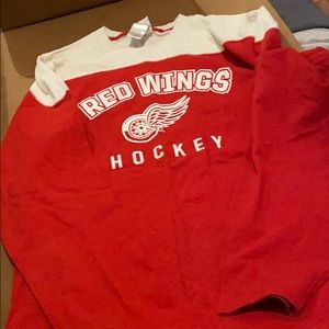 Red wings hockey long sleeve